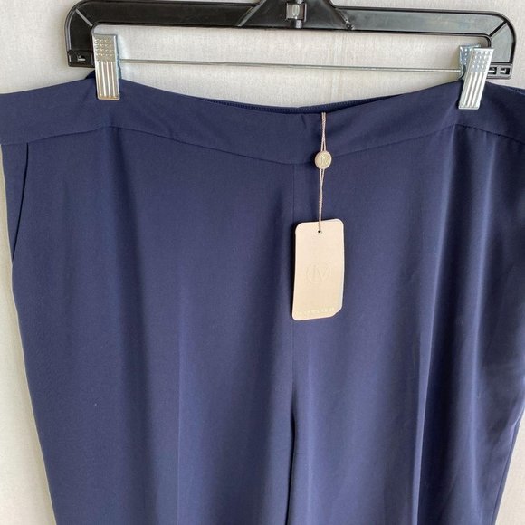JACQUES VERT Navy Blue Pant NWT - Picture 2 of 9